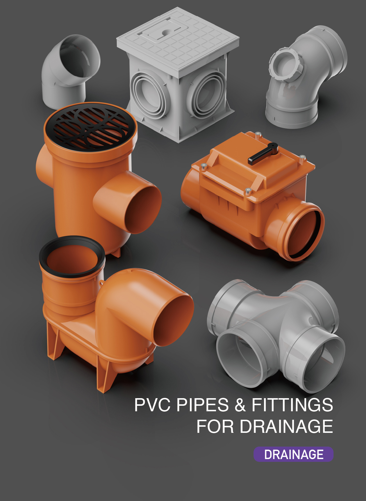 PVC DRAINAGE PIPES&FITTINGS from China Manufacturer ERA Pipes NO. 1